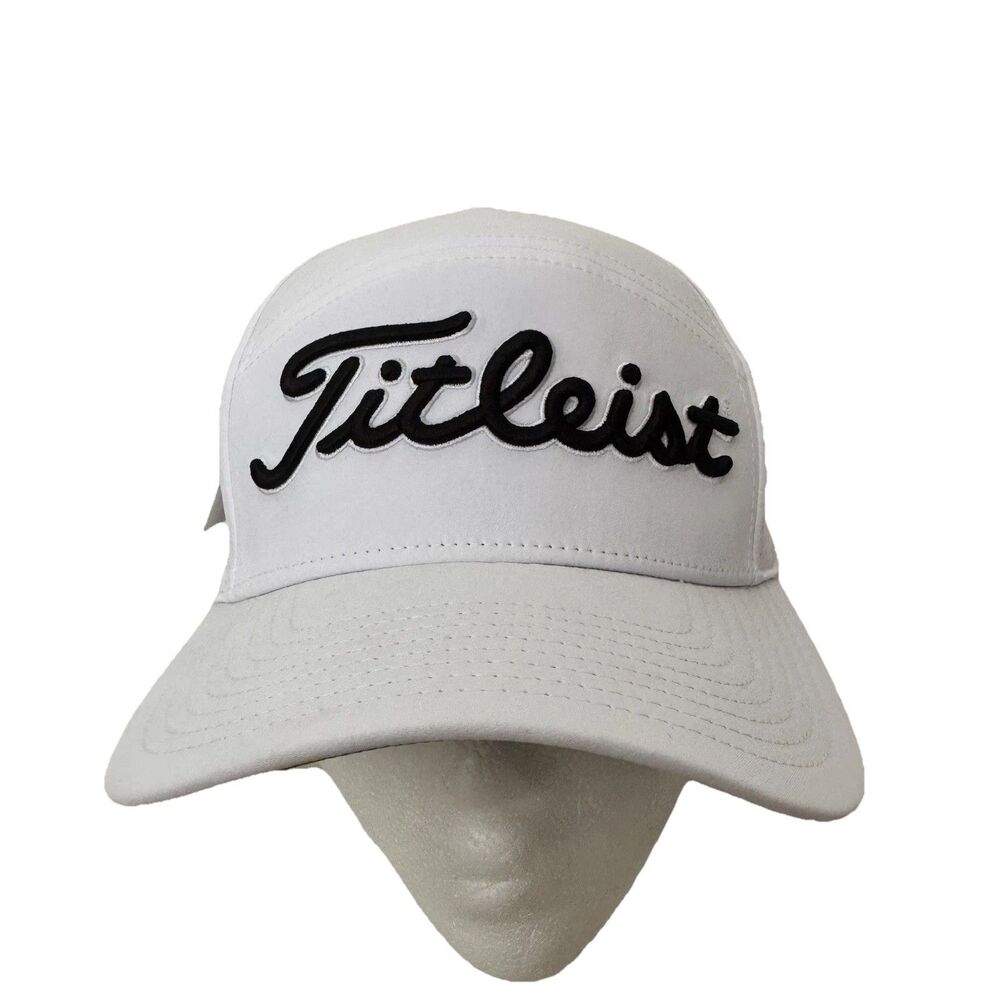 Titleist White Hat Diego Adjustable UPF 50 Moisture Wicking Performance New Tags
